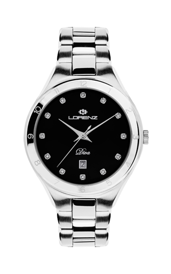 Armbanduhr Lorenz Dame in Stahl 030158BB - 030158BB